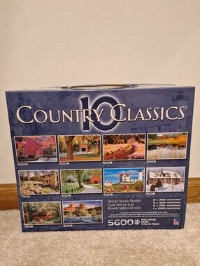 Country Classics 10 Deluxe Jigsaw Puzzle Collection